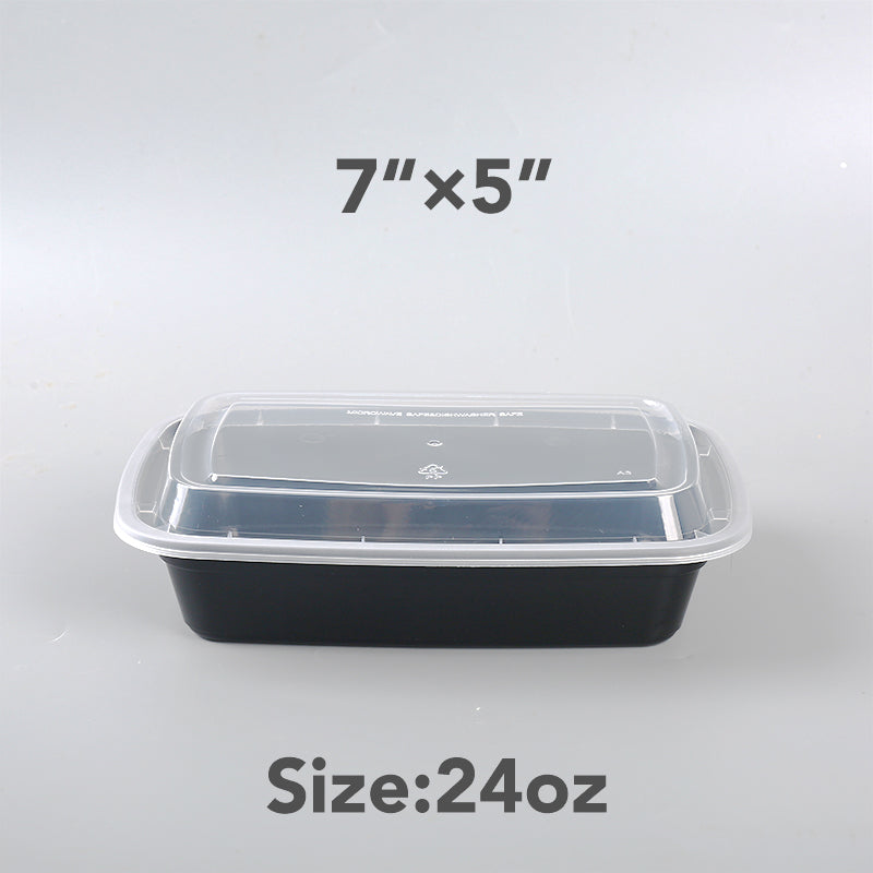 Meal Prep Containers Reusable with Lids, Sturdy Leakproof & Food Safe, Microwave, Freezer, Dishwasher Safe Food Prep Containers, To Go Take Out Plastic Food Storage