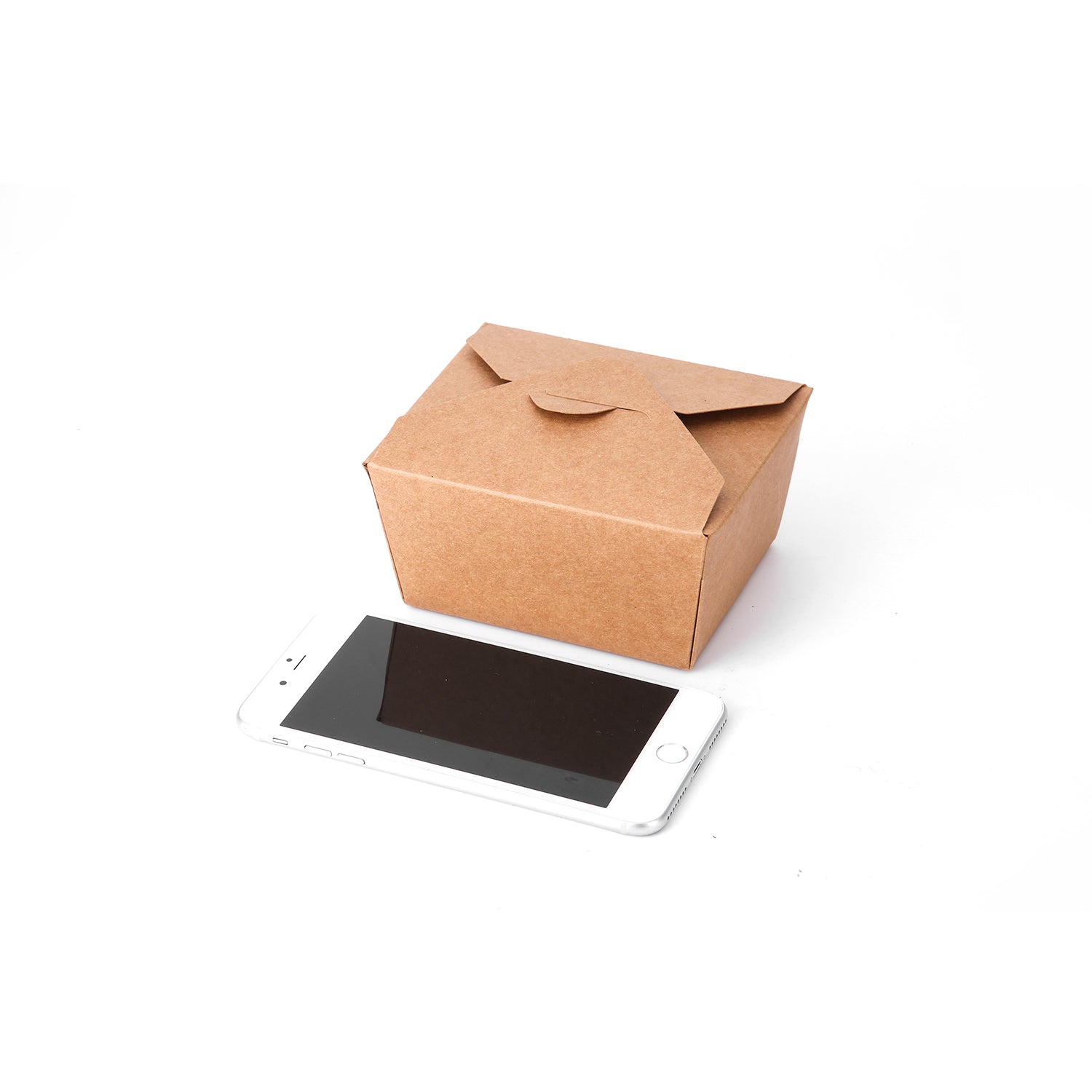 Take Out Food Containers Microwaveable Kraft Brown Take Out Boxes Leak and Grease Resistant Food Containers - Recyclable Lunch Box - To Go Containers for Restaurant, Catering and Party