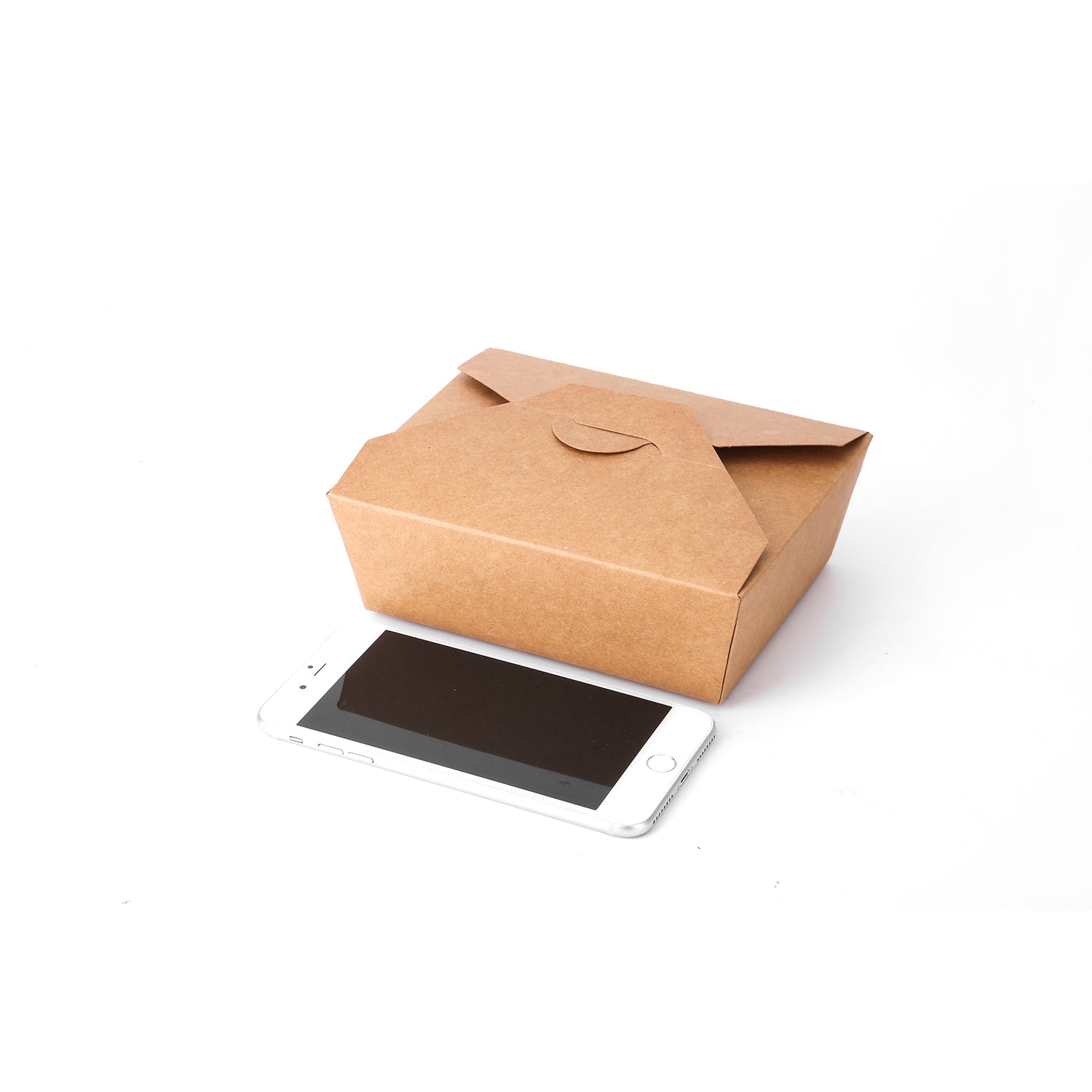 Take Out Food Containers Microwaveable Kraft Brown Take Out Boxes Leak and Grease Resistant Food Containers - Recyclable Lunch Box - To Go Containers for Restaurant, Catering and Party
