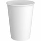 White Poly Paper Hot Cup-1000ct/case