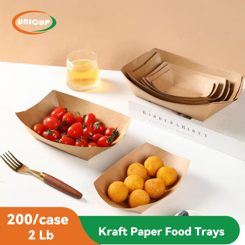 Disposable Take Out Containers Microwaveable Kraft Paper To Go Boxes for Food To Go Containers Takeout Containers Leakproof Greaseproof 200pcs 2lb