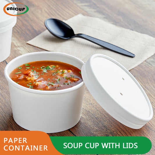 Soup Cup With Lids-250ct/case