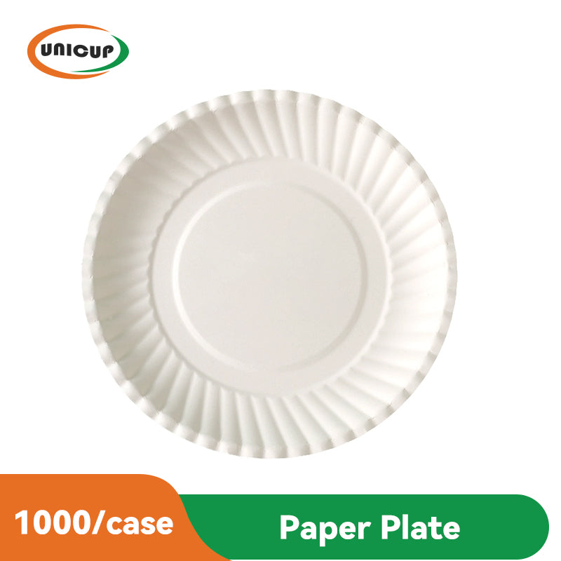 1000PCS 100% Compostable Paper Plates(9 in), Heavy Duty Disposable Plates, Eco Friendly Dinner Plates, Biodegradable Plates Made of Sugarcane Fiber