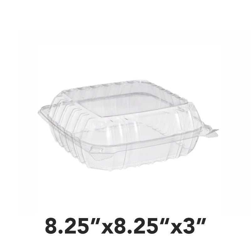 OPS Disposable Clamshell Dessert Container 90oz 100Pcs