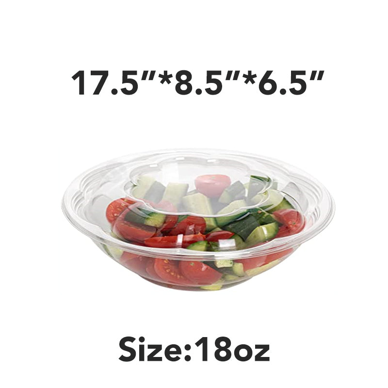 Clear PET Plastic Bowl-150ct/case