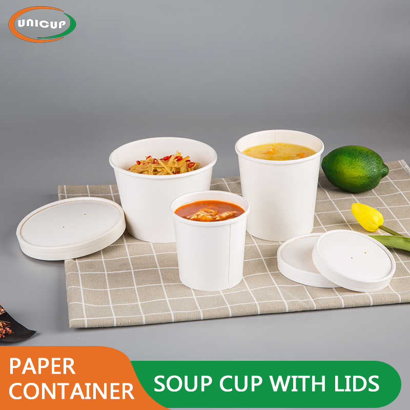 Soup Cup With Lids-250ct/case