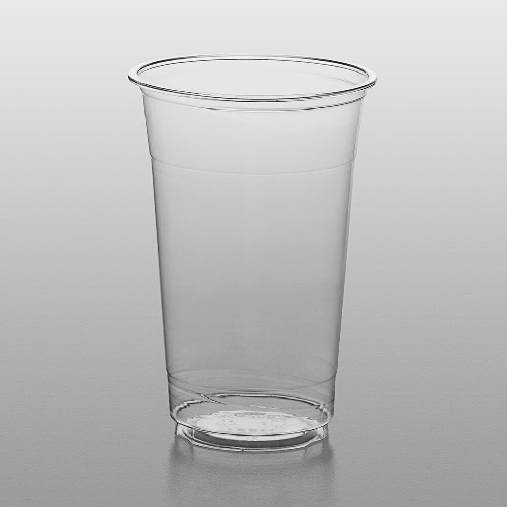 Unicup Clear PET Plastic Cold Cup-1000ct/case